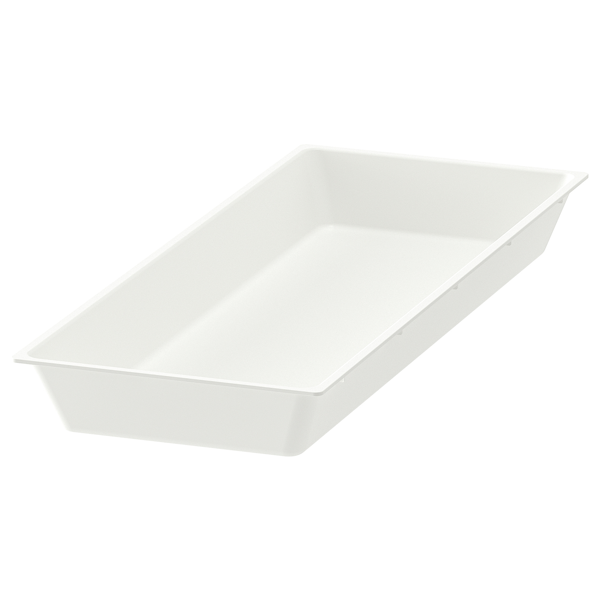 UPPDATERA IKEA Лоток для столовых приборов, 20x50 см, белый