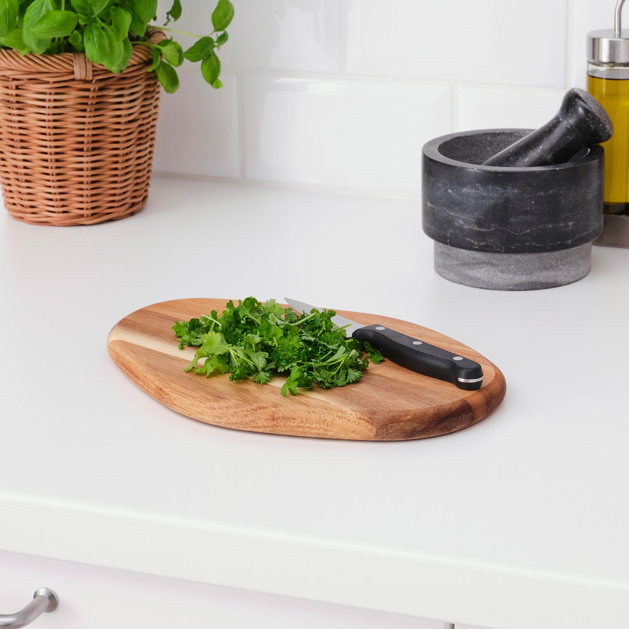 FASCINERA IKEA Разделочная доска, 28x19 см, акация