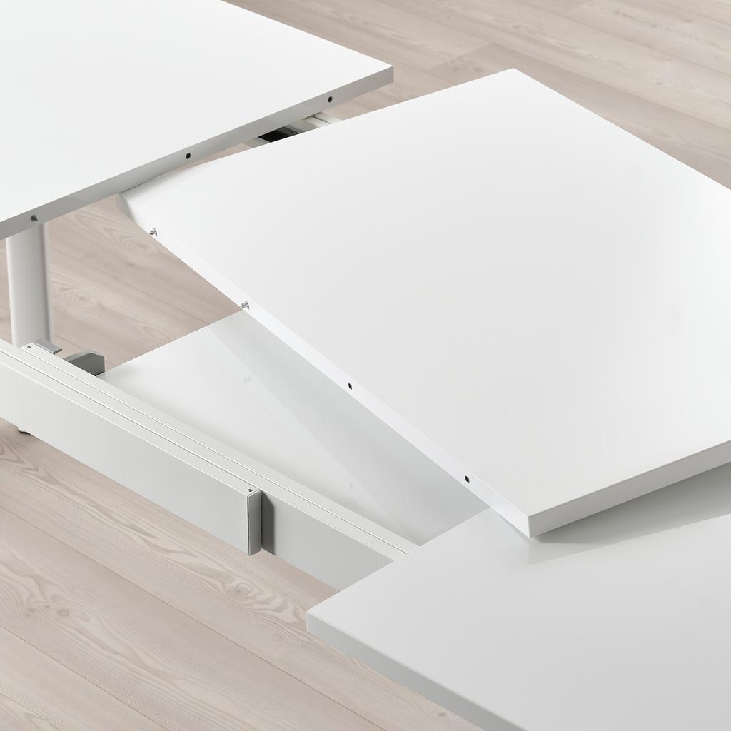 STRANDTORP IKEA Раздвижной стол, 150/205/260x95 см, кбелый