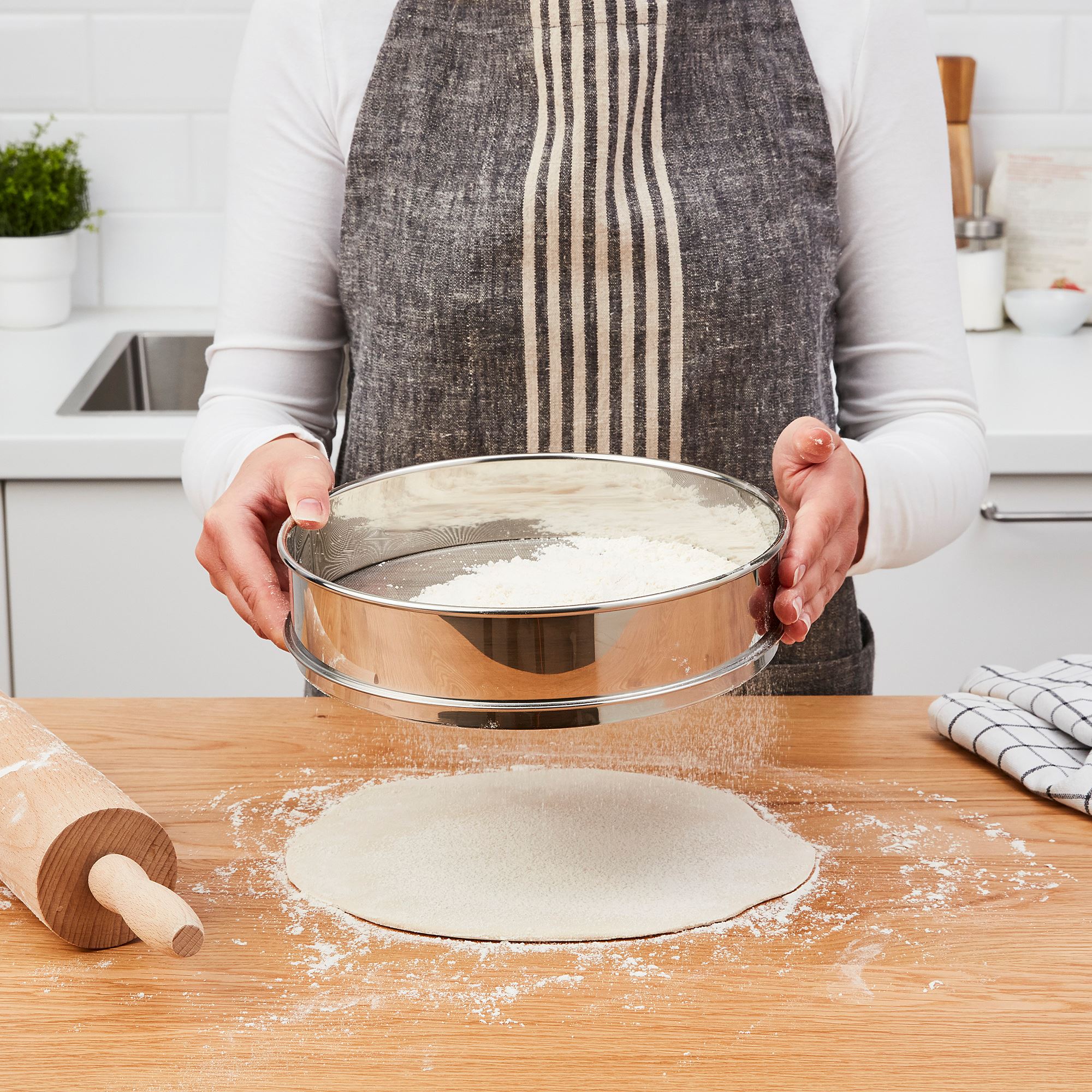 STROAD IKEA Сито для муки, нержавеющая сталь