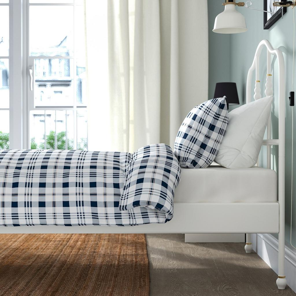 SAGSTUA/LUROY IKEA Каркас кровати, белый 90x200 см