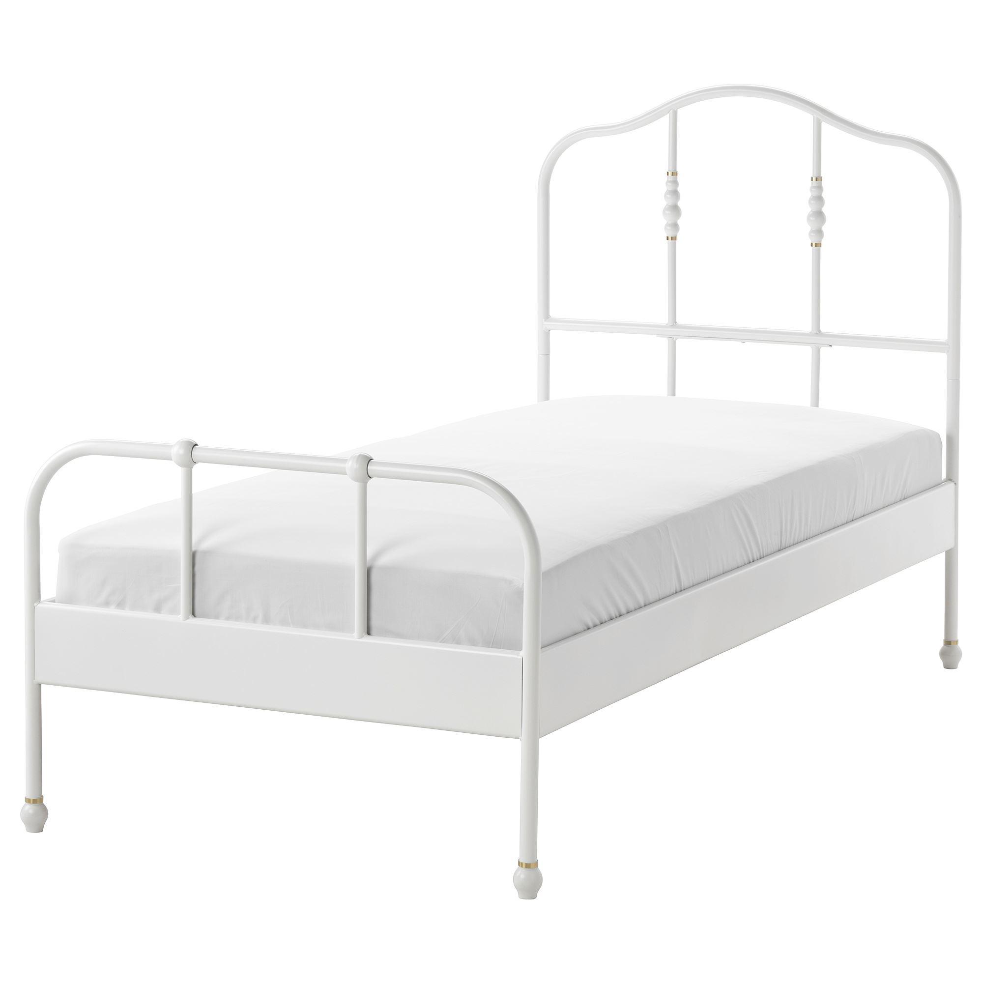 SAGSTUA/LUROY IKEA Каркас кровати, белый 90x200 см