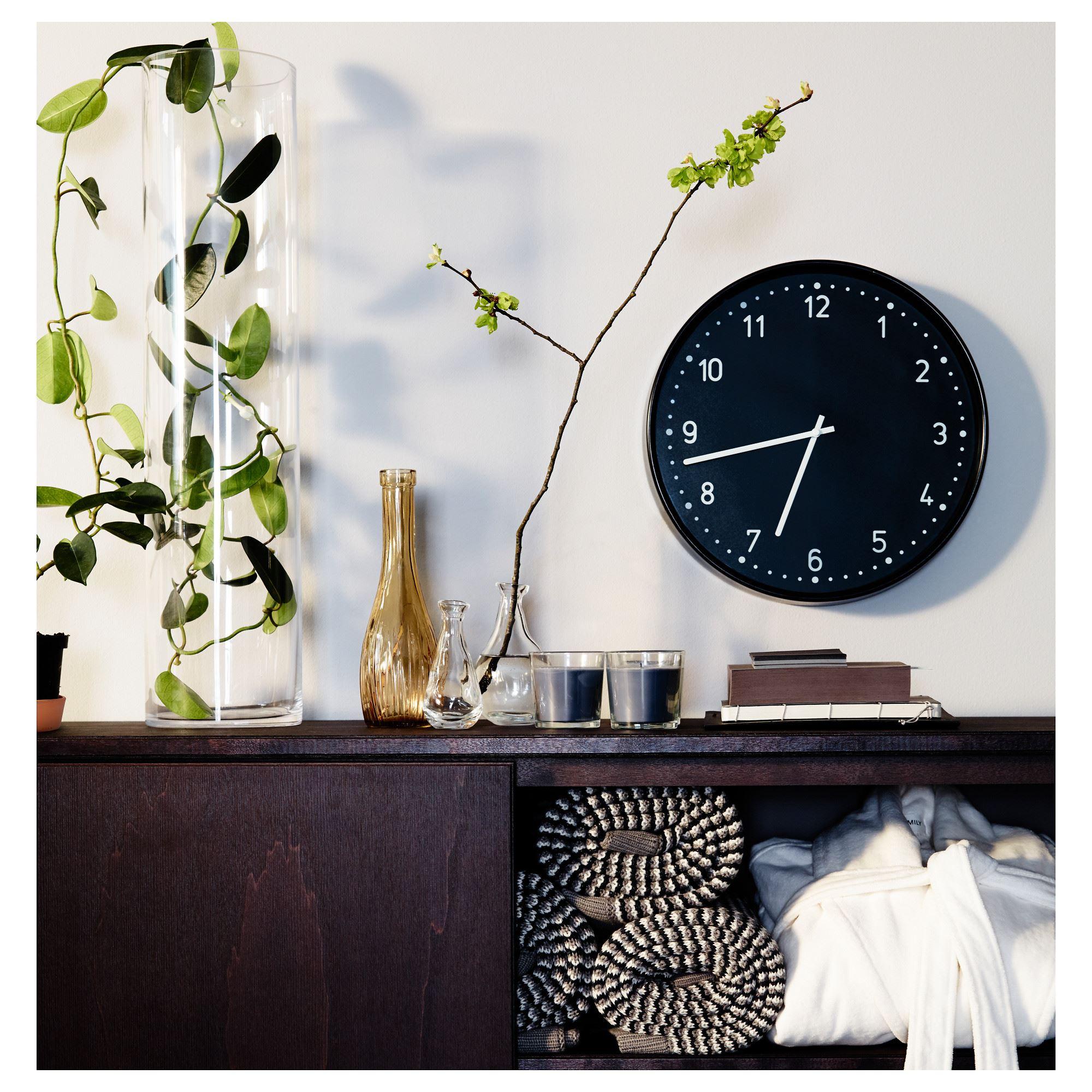 CYLINDER IKEA Ваза, прозрачное стекло, 68 см