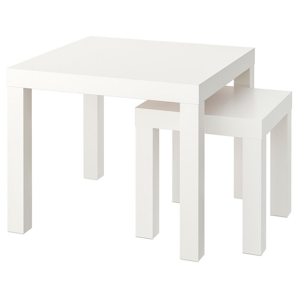 LACK IKEA Комплект столов, 2 шт, белый