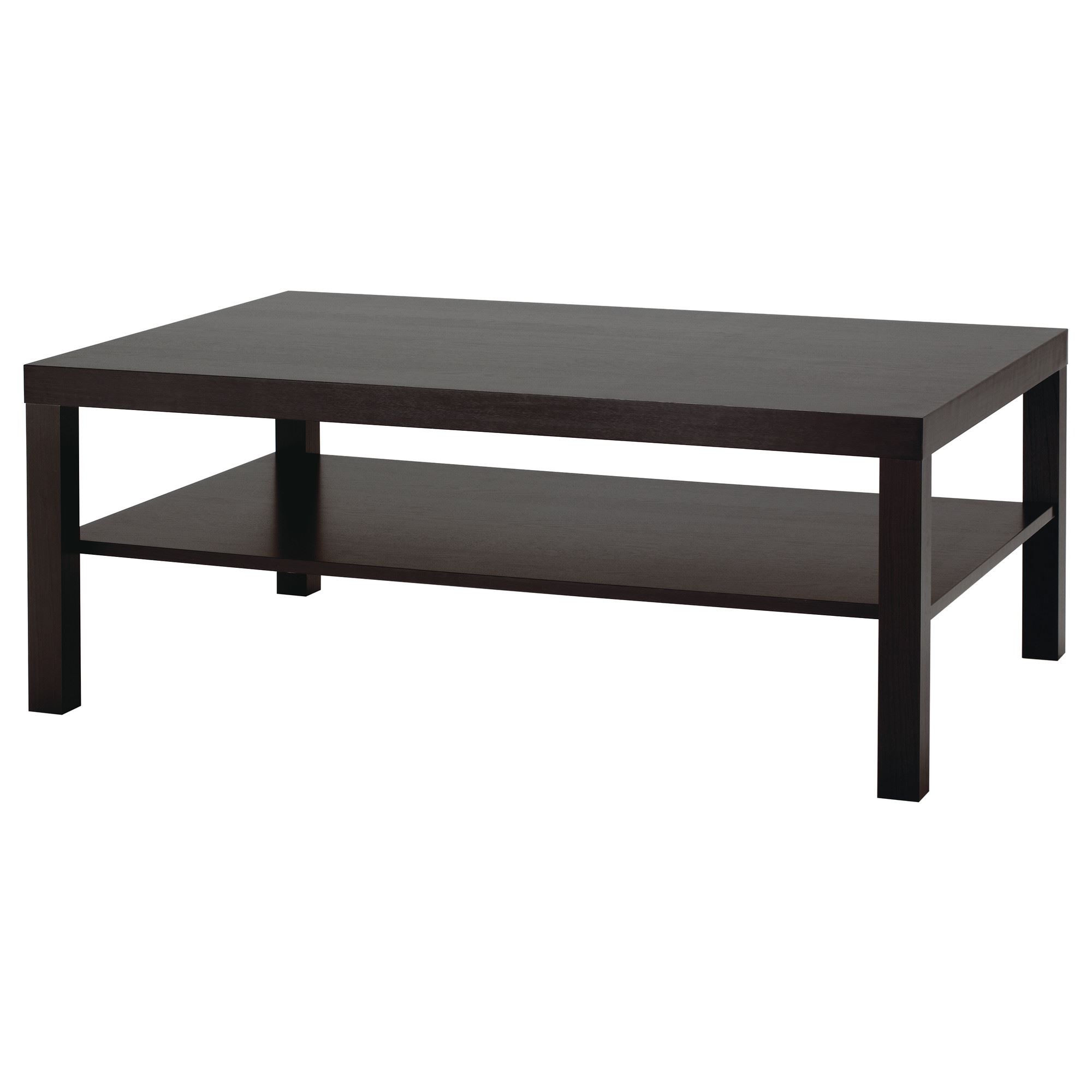 LACK IKEA Придиванный столик, черно-коричневый 118x78 см
