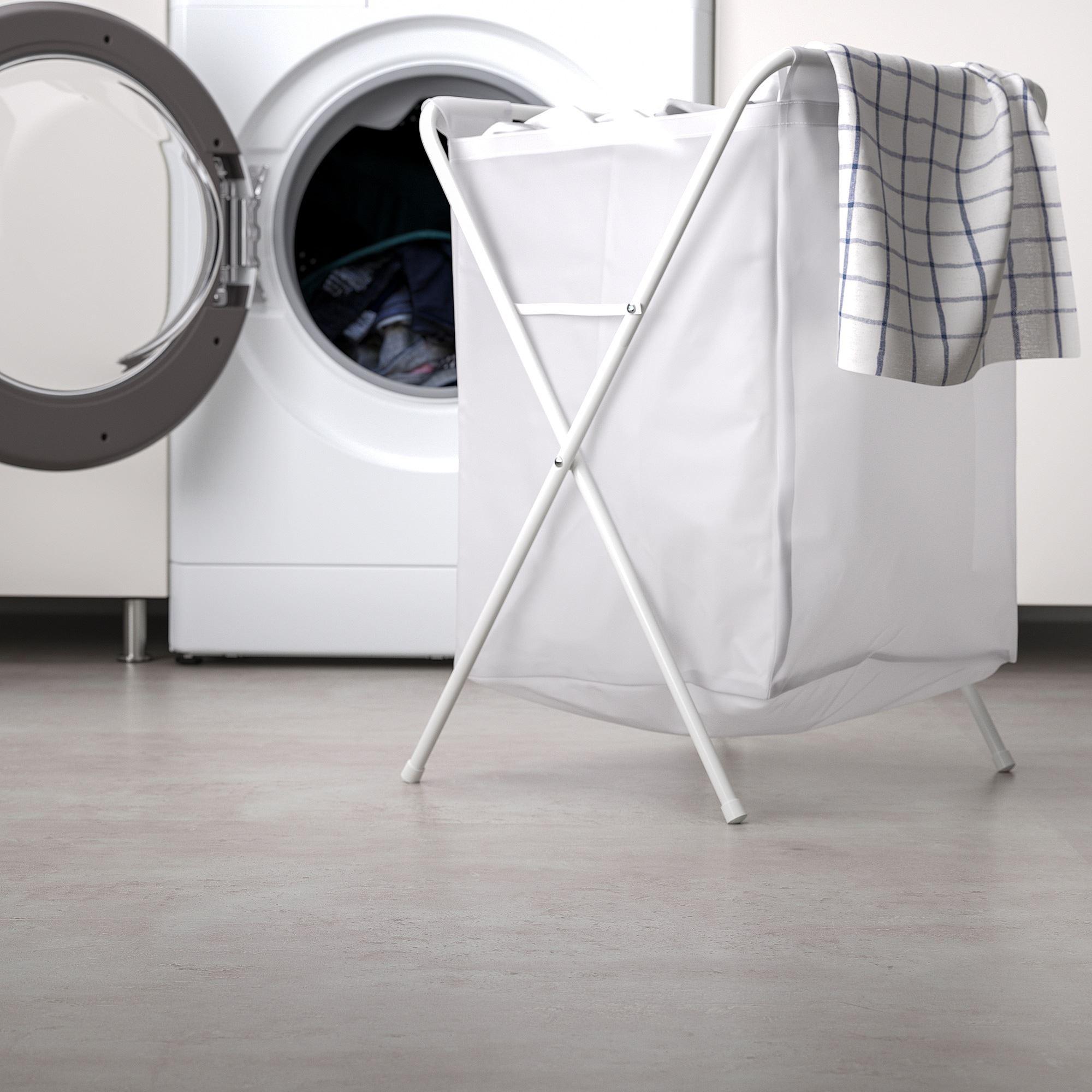 JALL IKEA Мешок для белья на опоре, белый 50 л