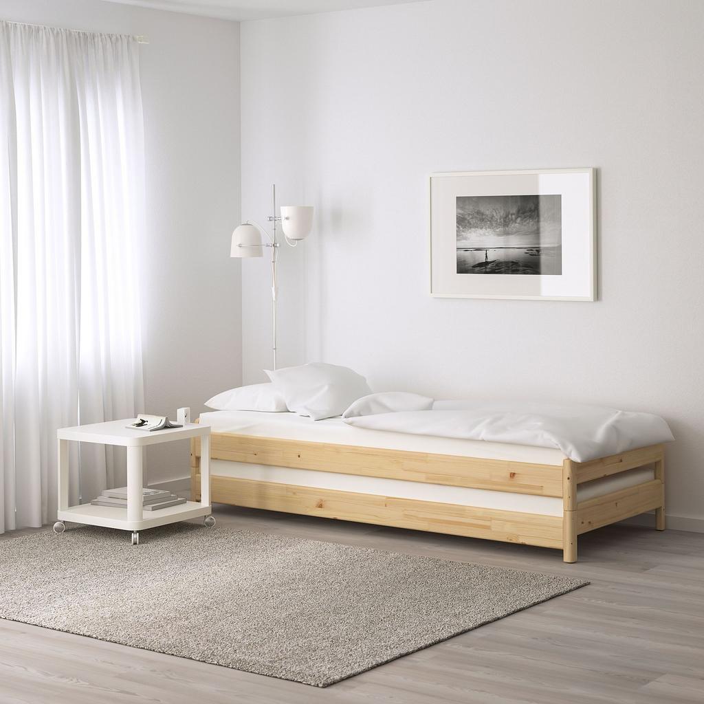 AFJALL IKEA Пенополиуретановый матрас, жесткий/белый 80x200 см