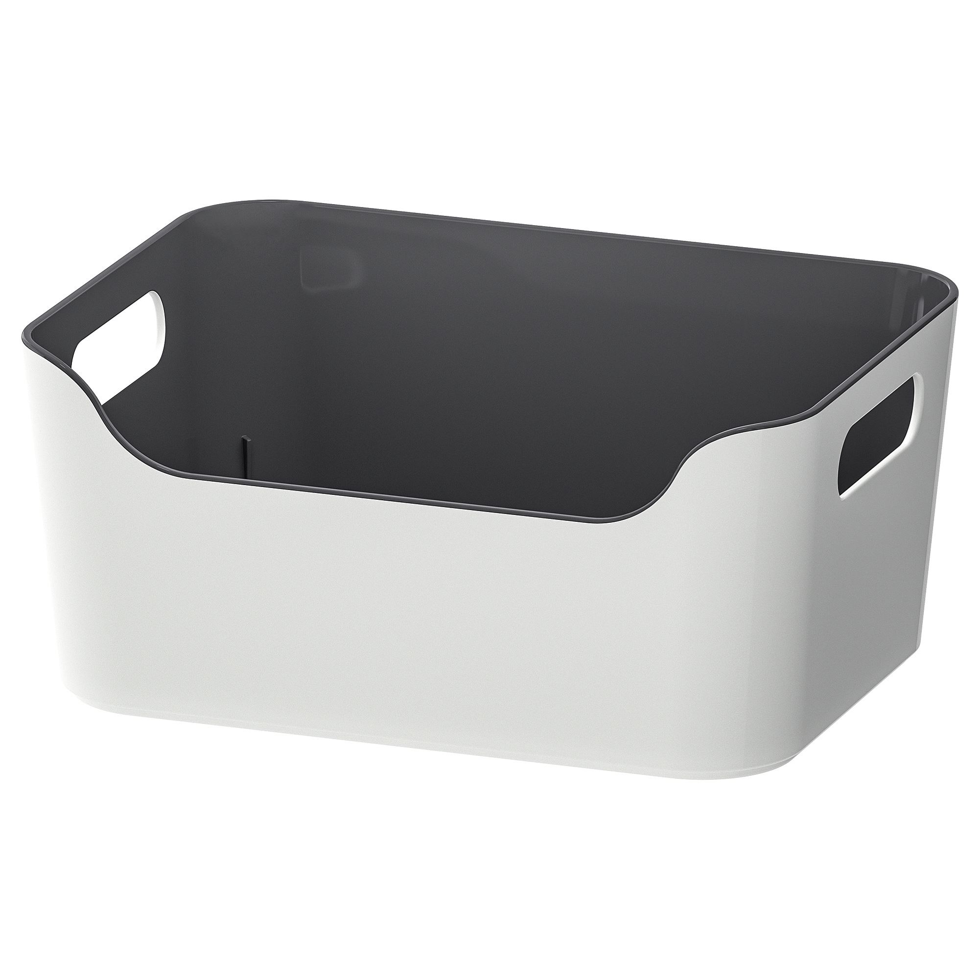 VARIERA IKEA Коробка, чёрный, 24x17 см