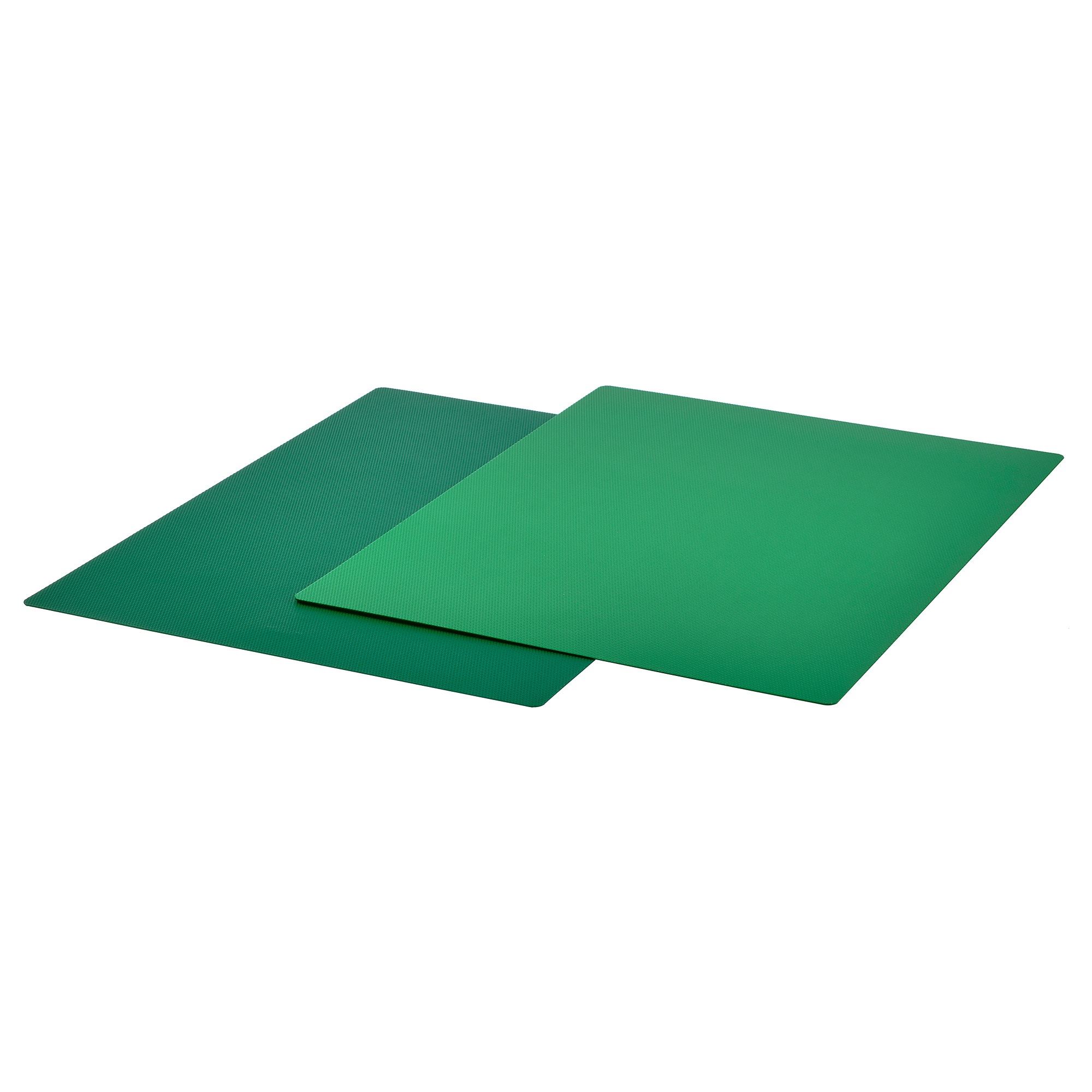 FINFORDELA IKEA Гибкая разделочная доска, зеленый, 2 шт. 28x36 см