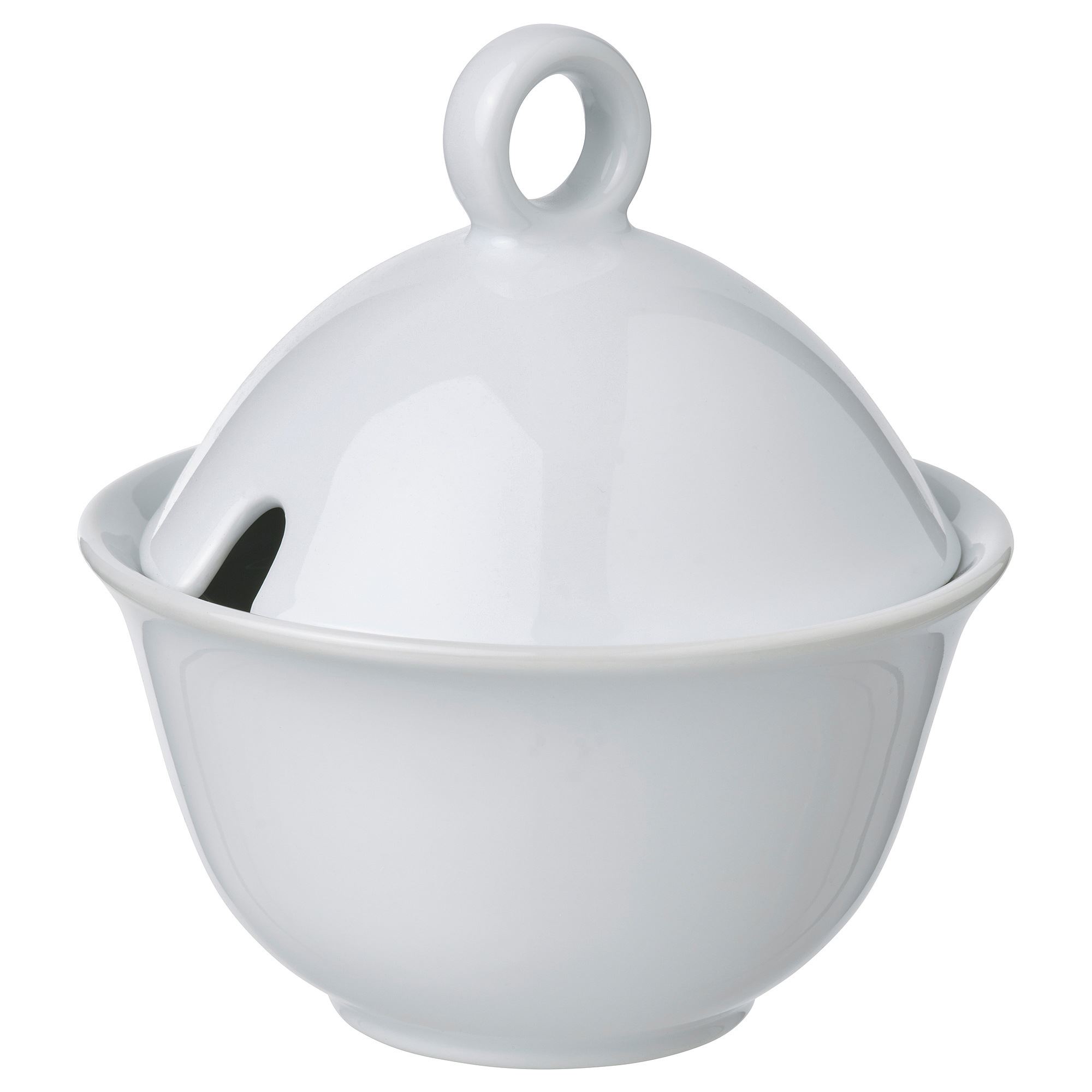 UPPLAGA IKEA Сахарница порционная, белая, 10 см