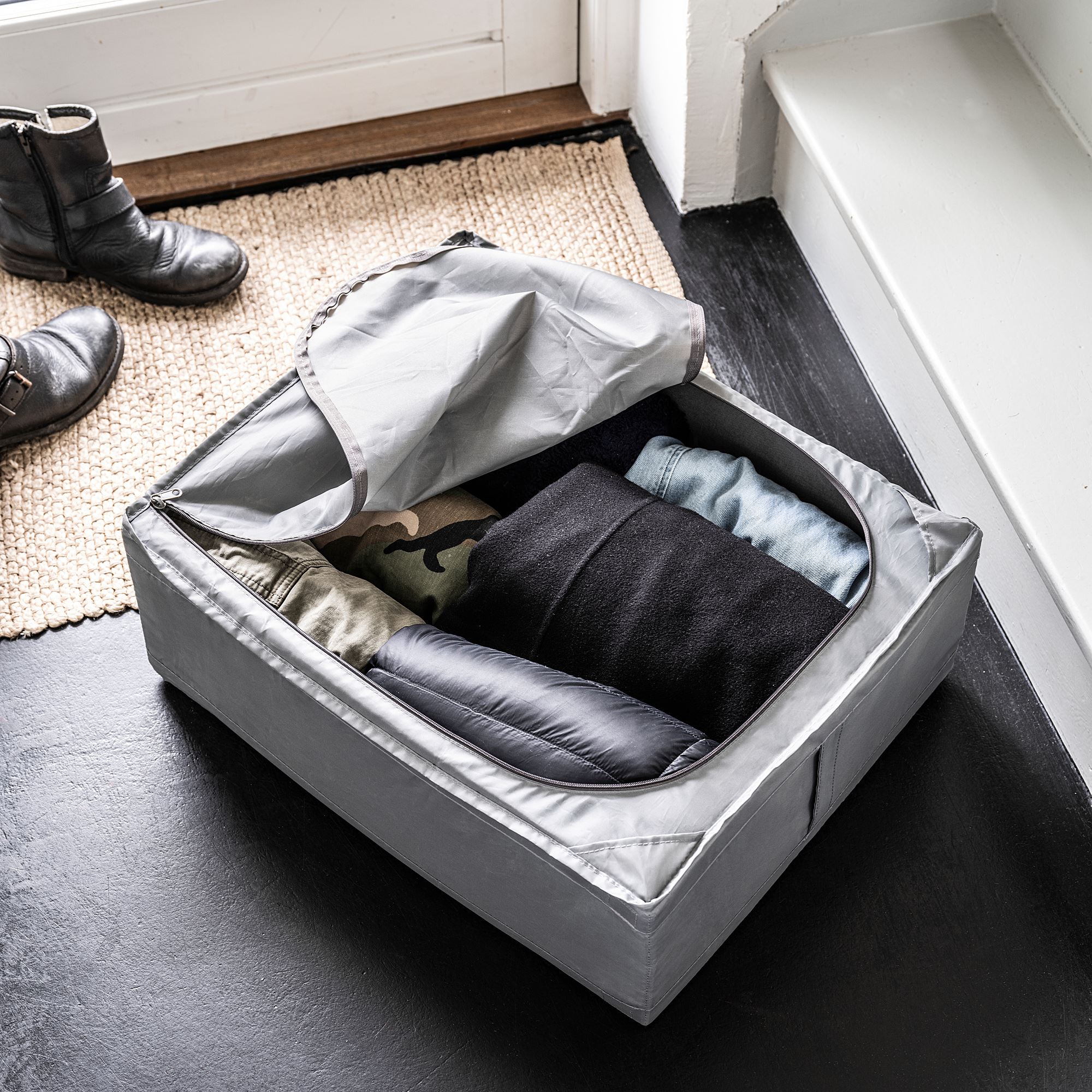 SKUBB IKEA Сумка для хранения, темно-серый, 43x53x19 см