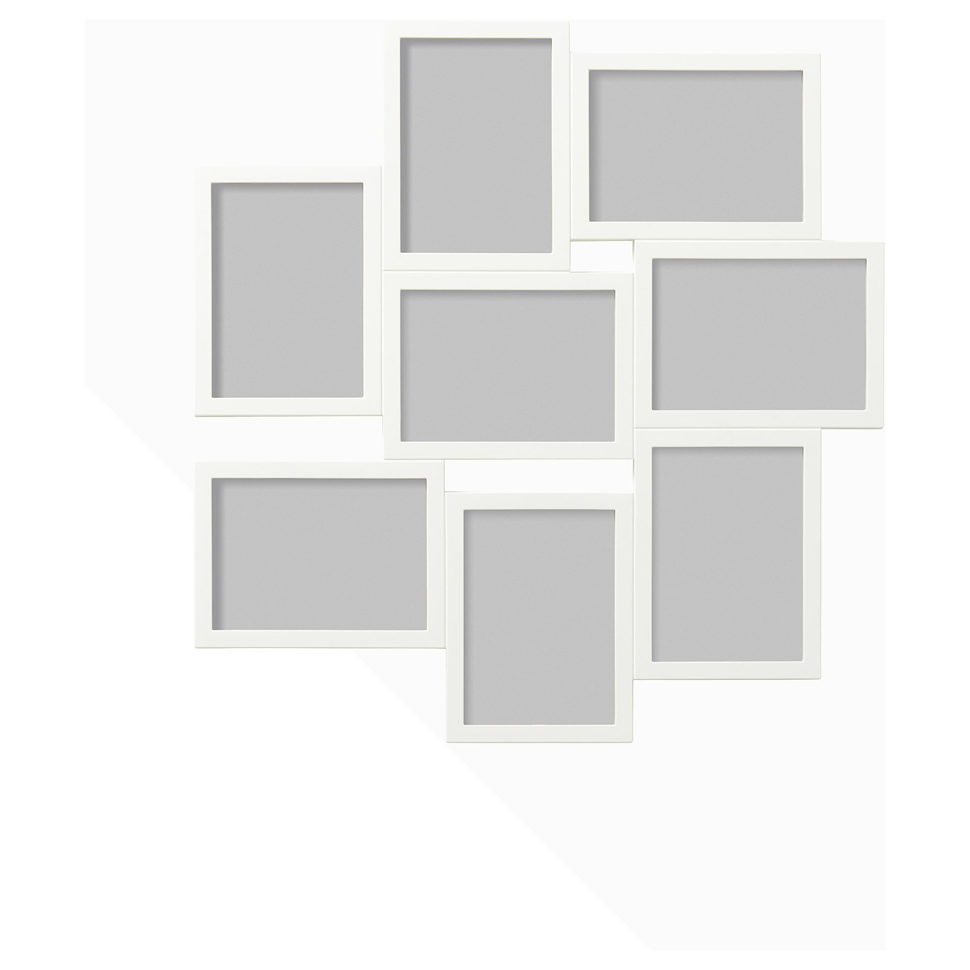 VAXBO IKEA Рамка для коллажа на 8 фото , белый, 13x18 см