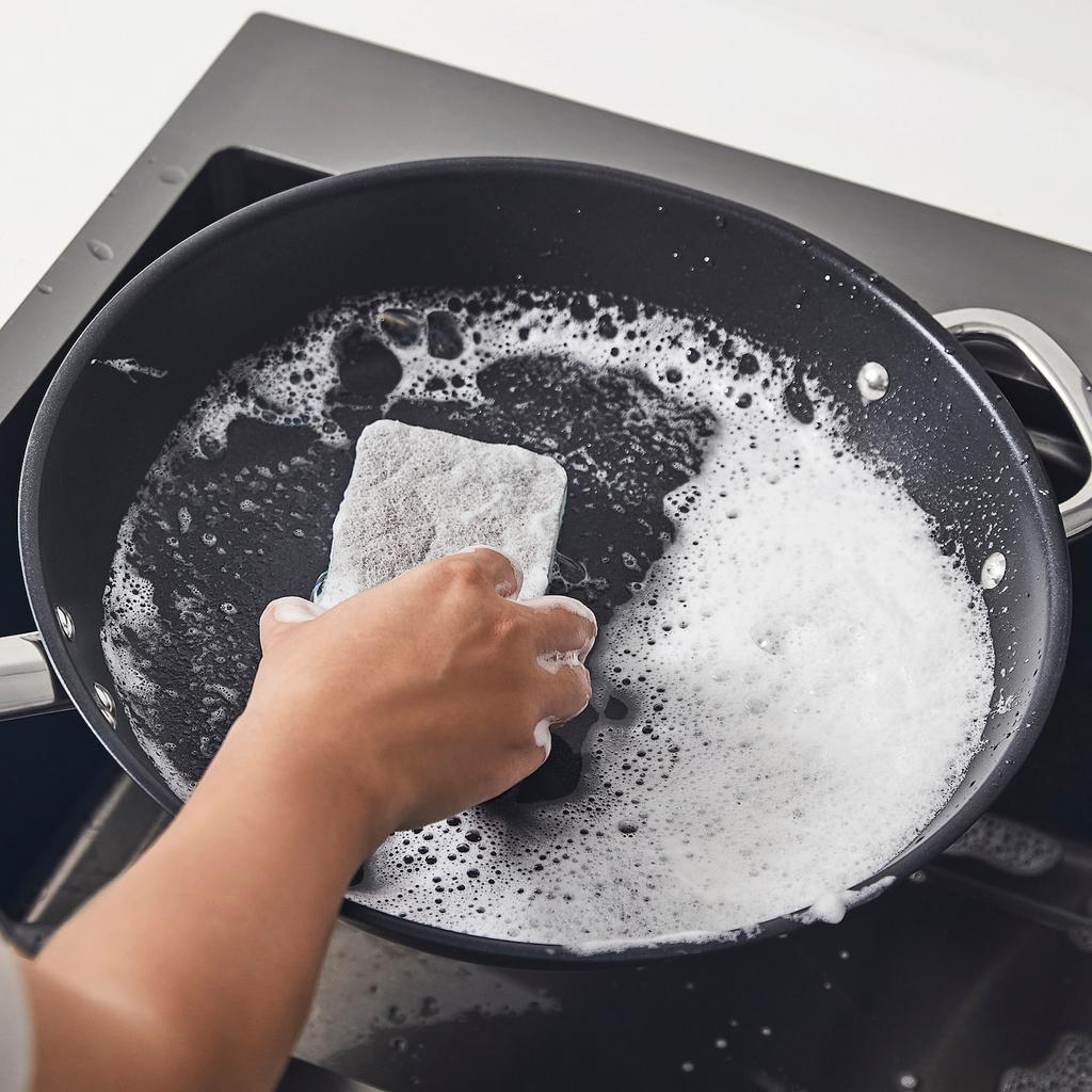 SVAMPIG IKEA Губка, серо-зелёный, 3 шт.