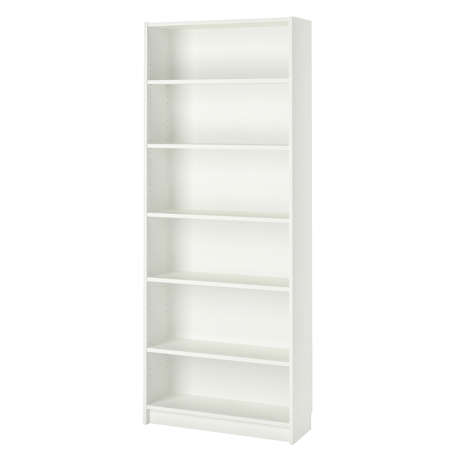 BILLY IKEA Книжный шкаф, белый, 80x28x202 см