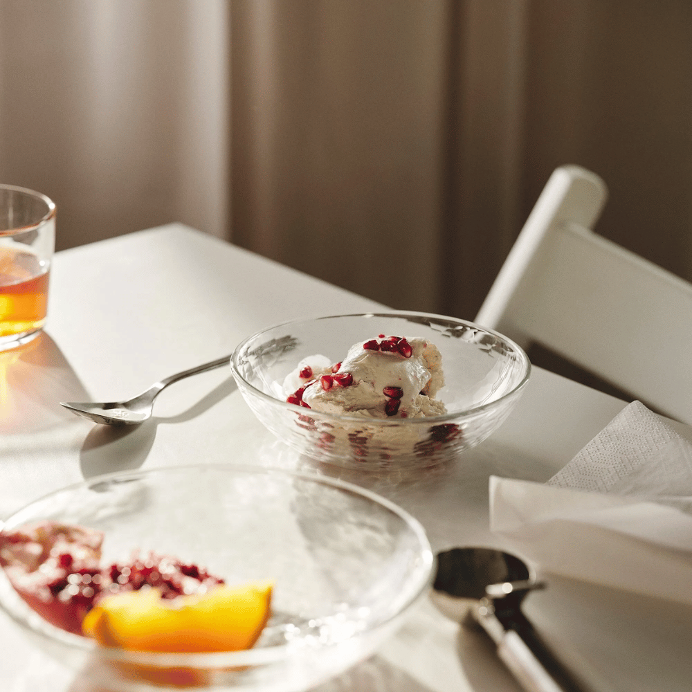 STRANDKRABBA IKEA Миска, стекло/прозрачный, 15 см