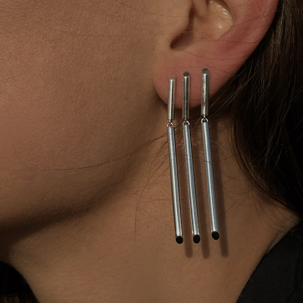 СЕРЬГИ СО СКОСАМИ