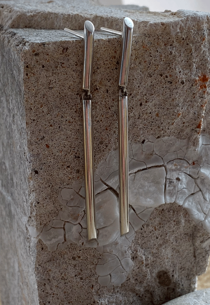 СЕРЬГИ СО СКОСАМИ