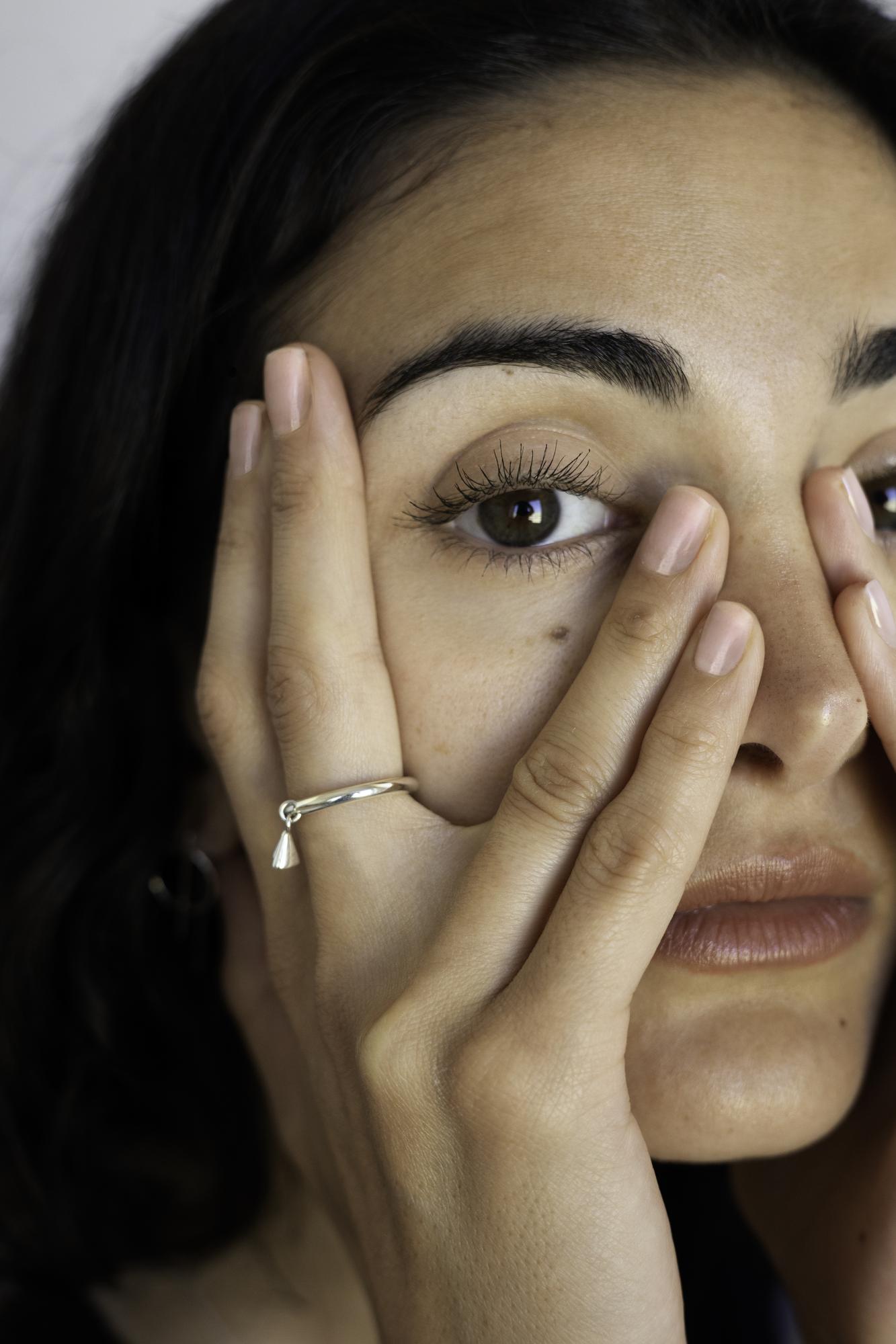 КОЛЬЦО С СЕРДЕЧКОМ