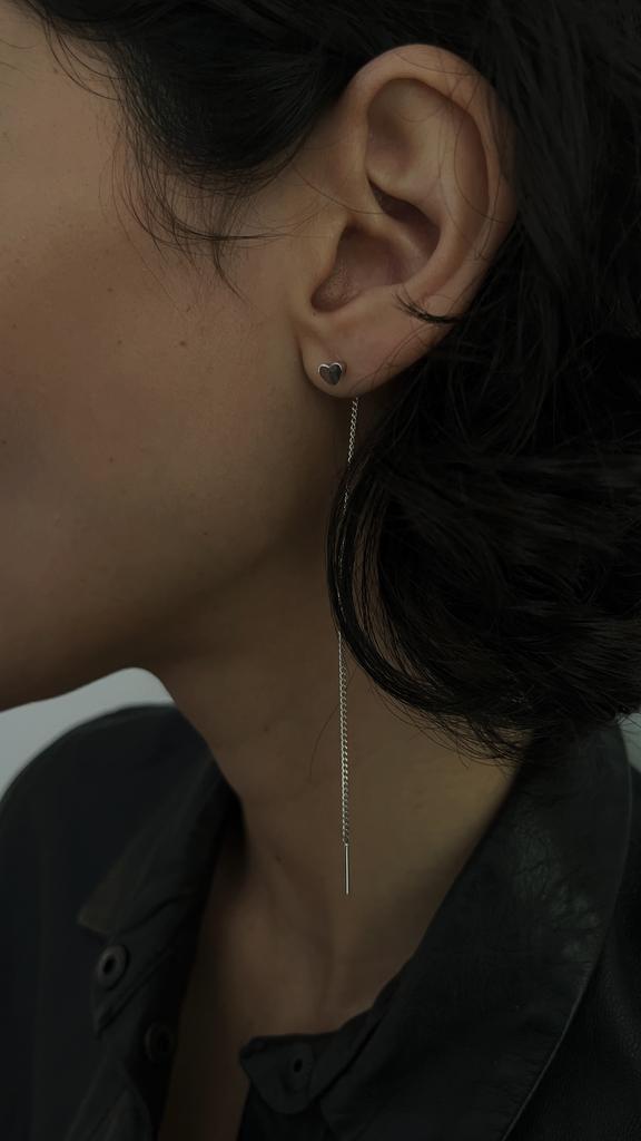 МОНОСЕРЬГА СЕРДЦЕ