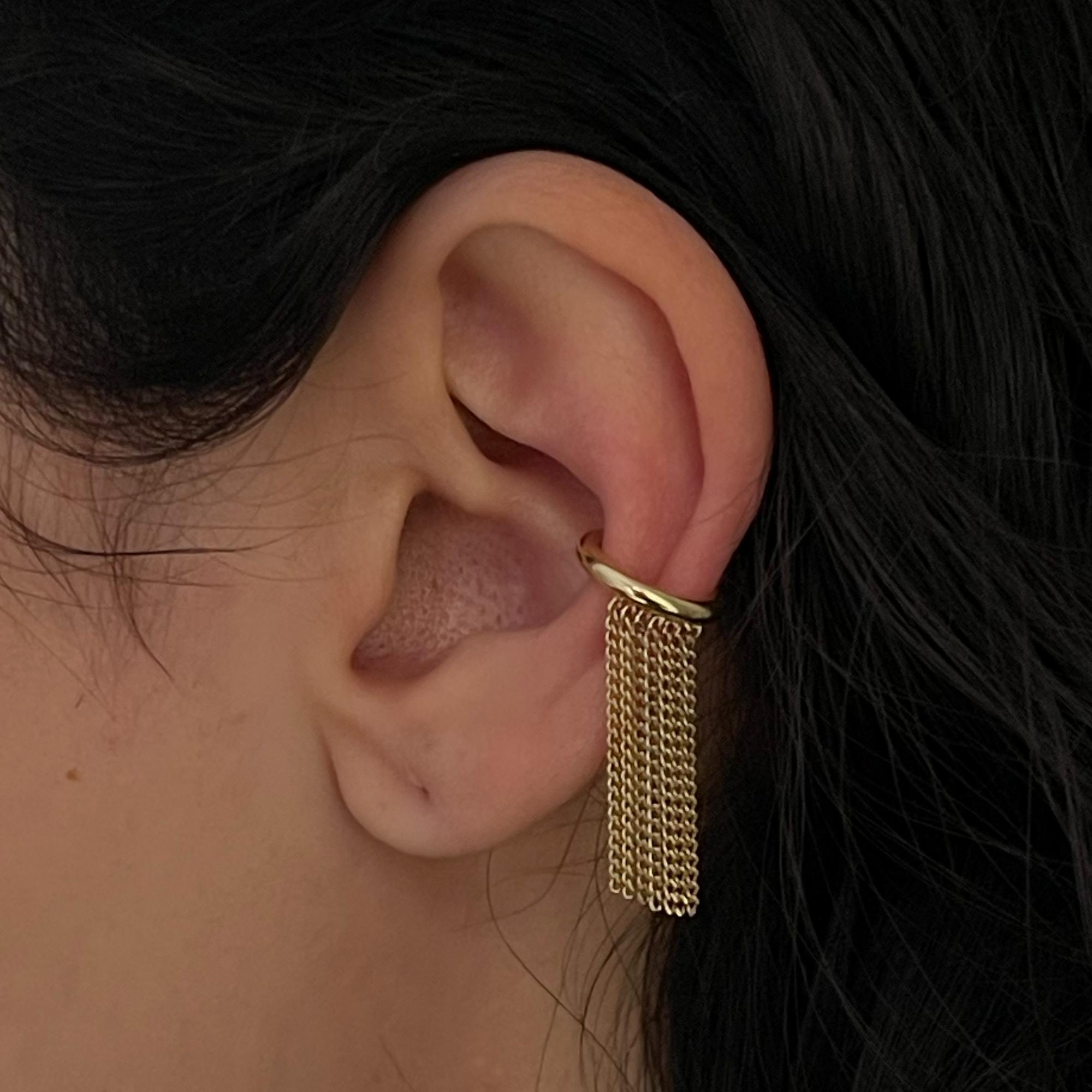 КАФФ С ЦЕПОЧКАМИ ПОЗОЛОТА