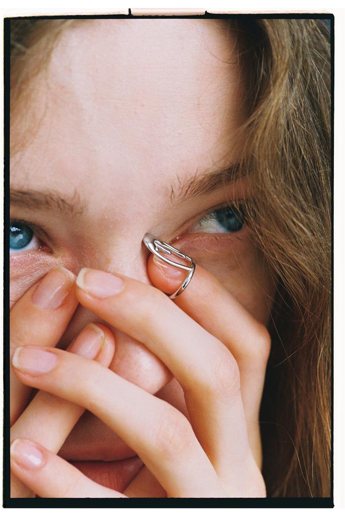 Кольцо с подтеками