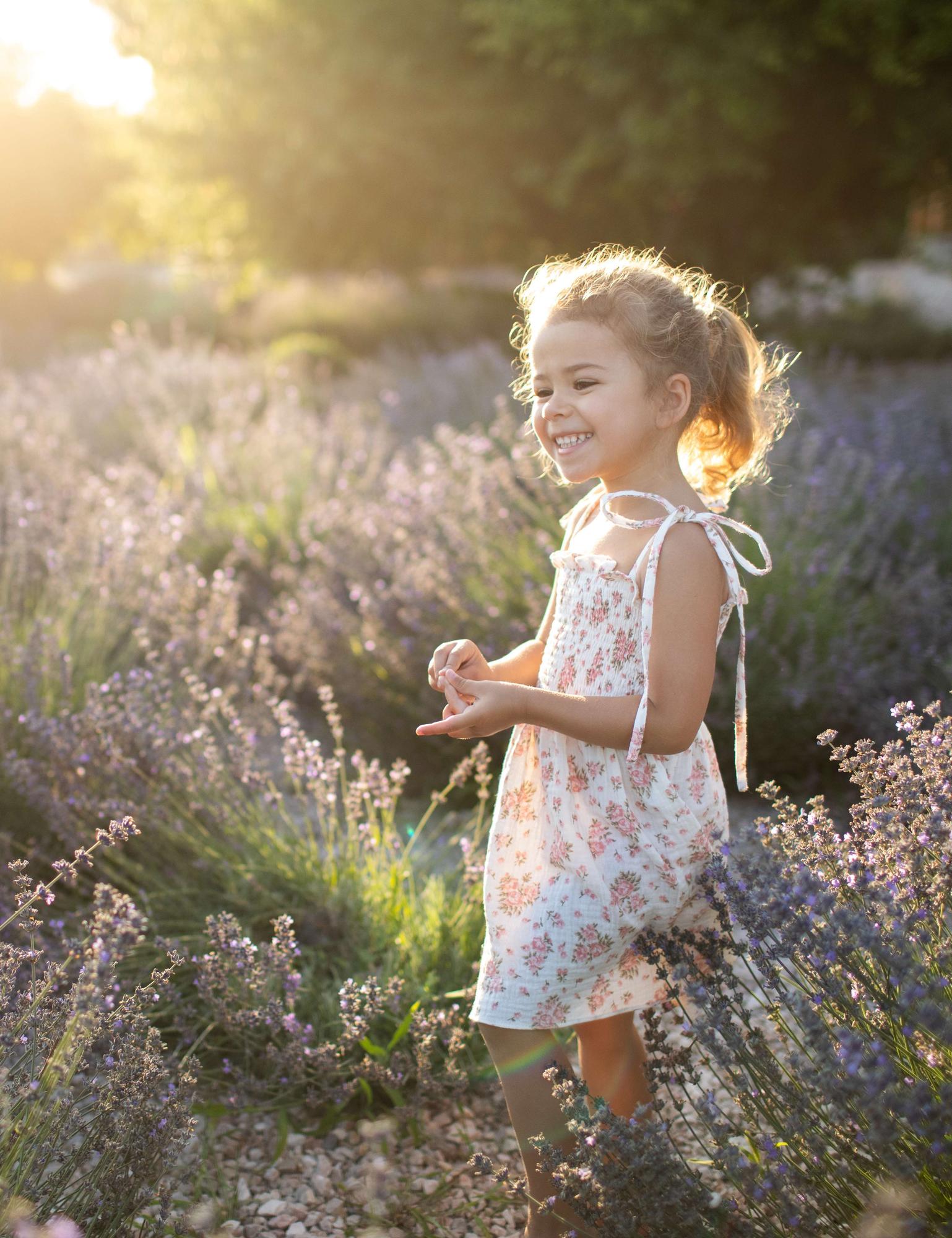 Сарафан муслиновый в цветочный принт