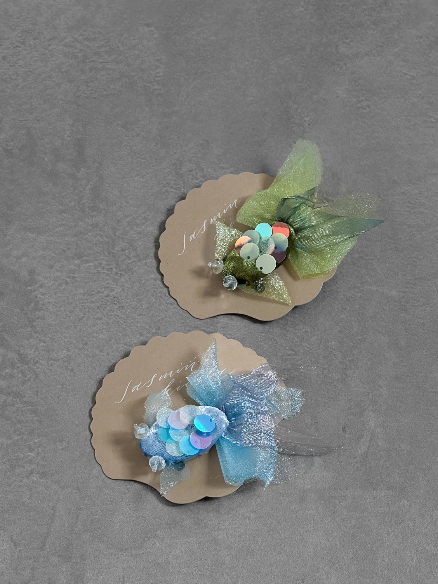 Заколки с морскими мотивами