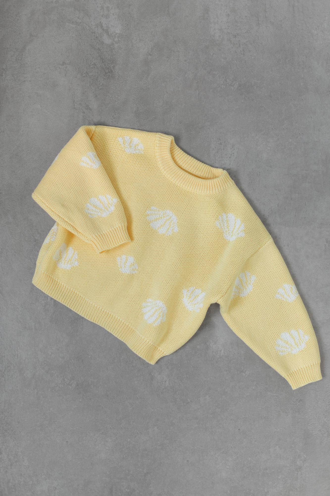 Джемпер ракушки на песке