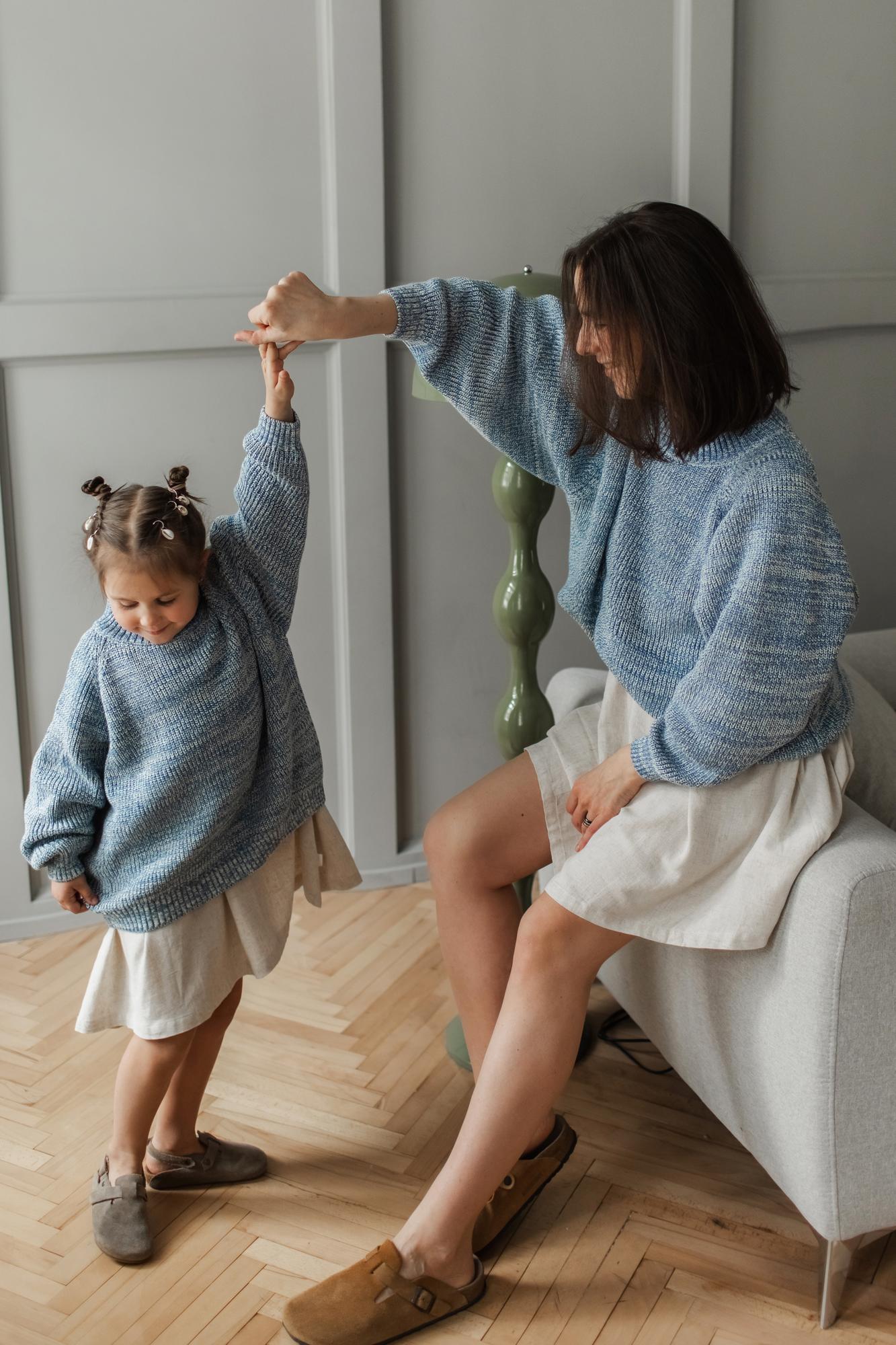 Свитер Айс Меланж детский и взрослый