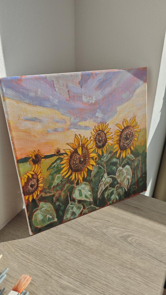 Картина "Подсолнухи"