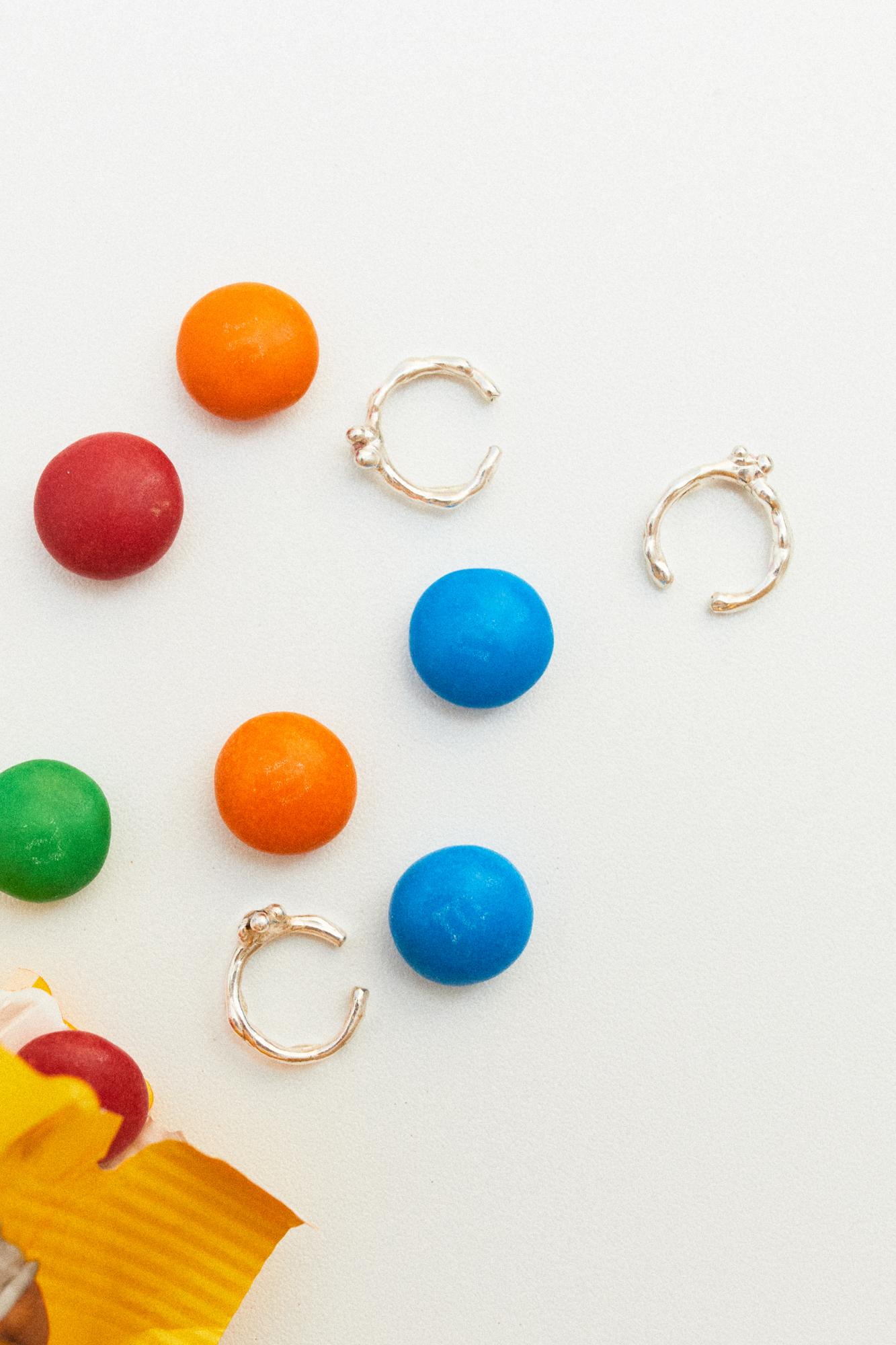 Кафф с фианитом