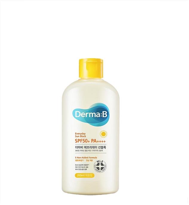 DERMA:B Ламеллярный солнцезащитный крем-лосьон для лица и тела SPF 50+ PA++++  200 мл.