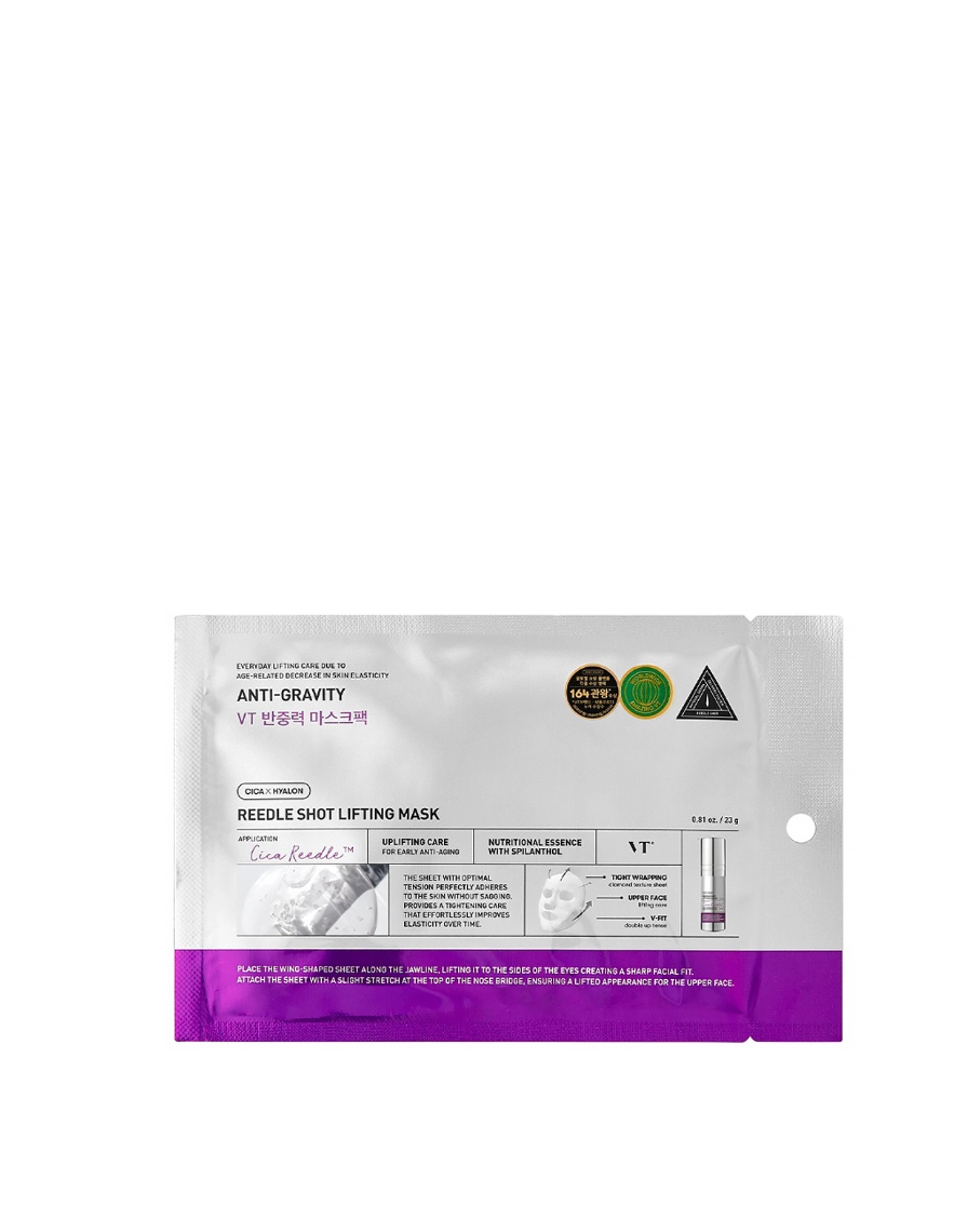 VT Cosmetics Тканевая маска с лифтинг эффектом со спикулами Reedle Shot Lifting Mask 23 гр