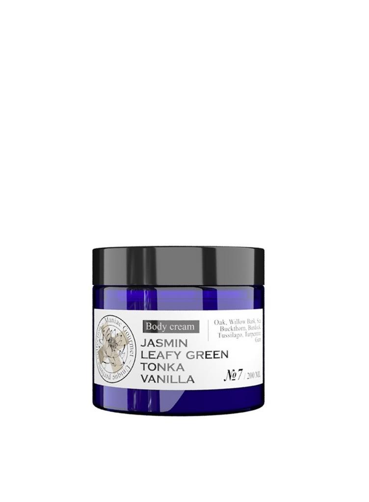 Maniac Gourmet Парфюмированный крем для тела N7 (жасмин, зелень, тонка, ваниль) 200 мл.