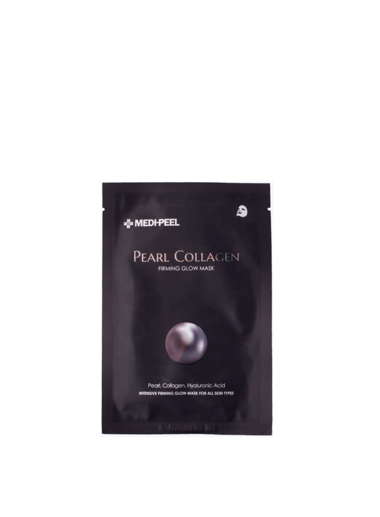 MEDIPEEL Тканевая маска разглаживающая с жемчугом и коллагеном
