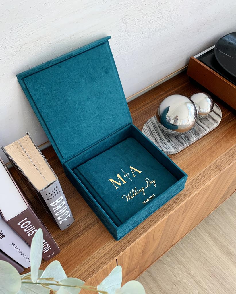 Мастер-класс "Замшевый бокс для хранения альбома"