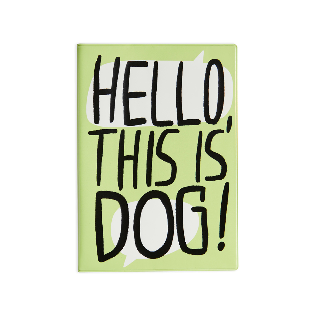 Pet passport cover HELLO!