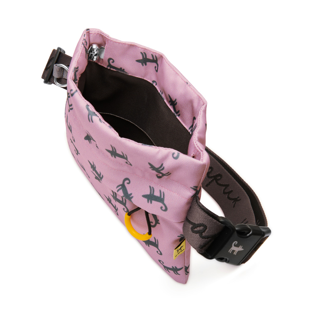 Treat clutch-bag SHARIK (rose)