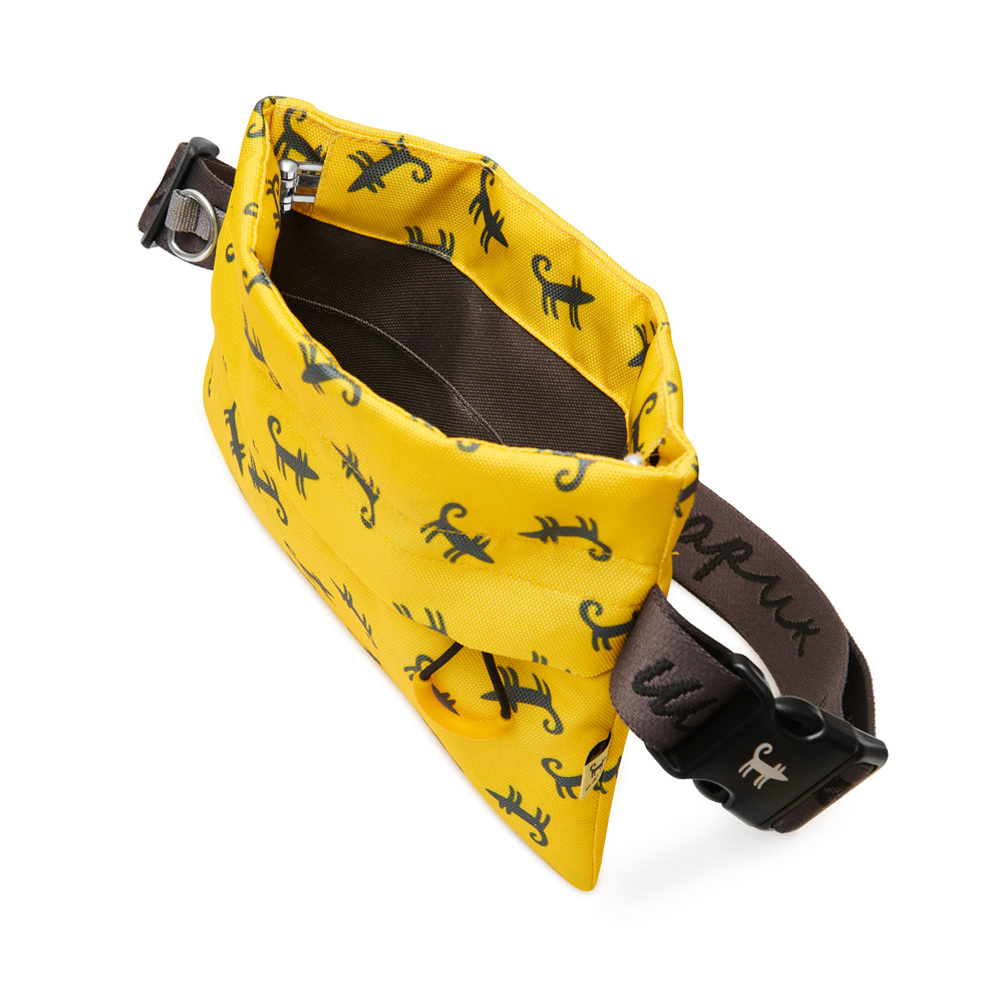 Treat clutch-bag SHARIK (yellow)