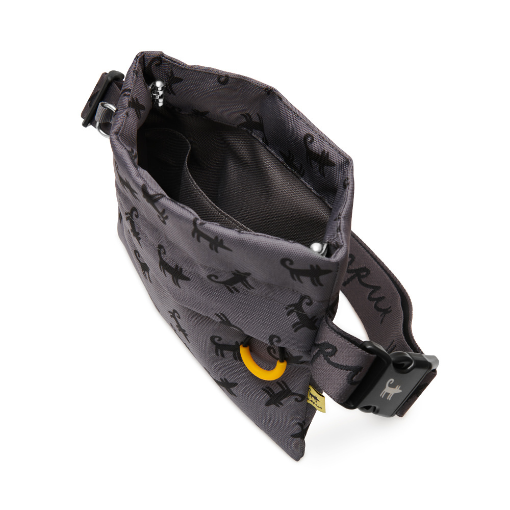 Treat clutch-bag SHARIK (grey)