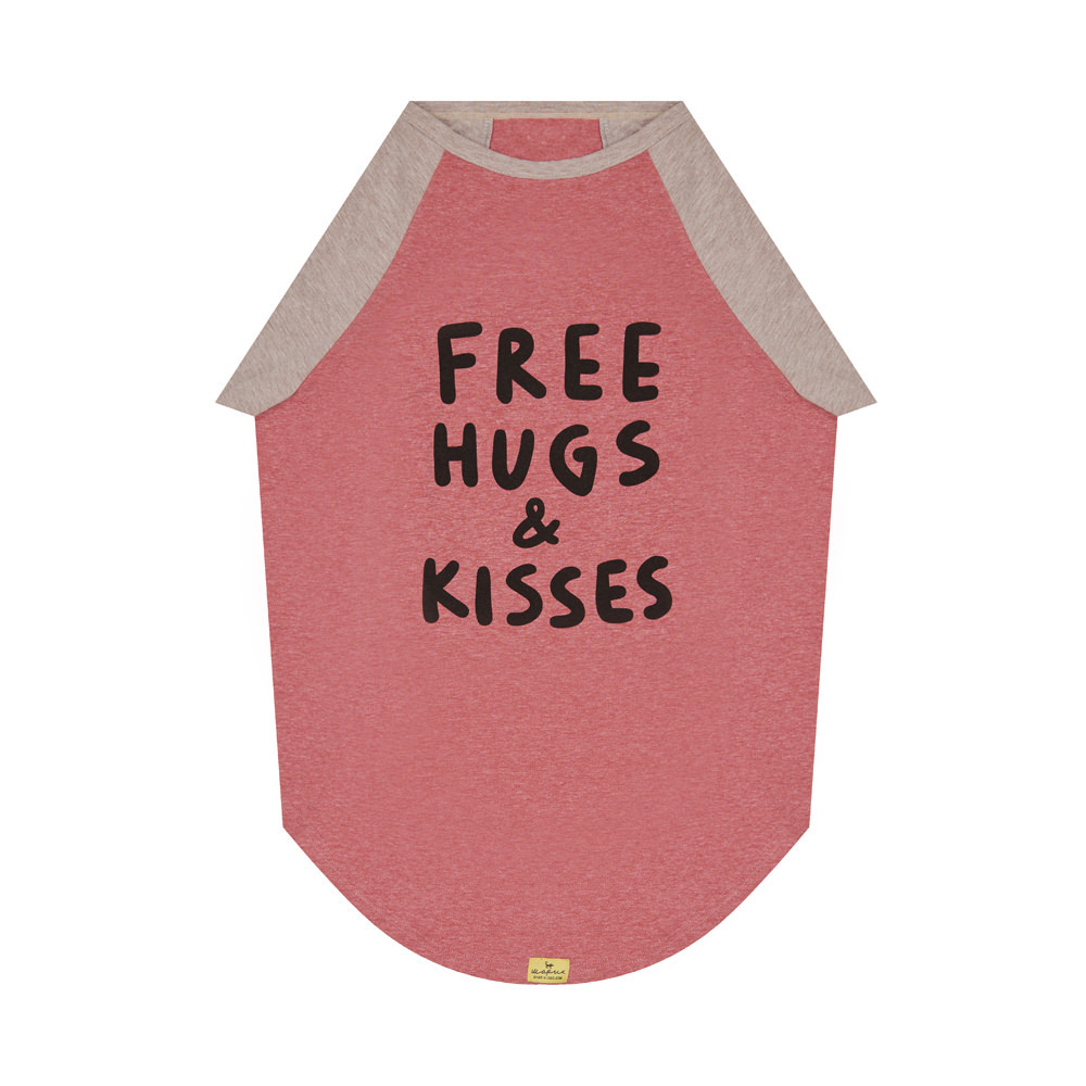 Dog t-shirt FREE HUGS