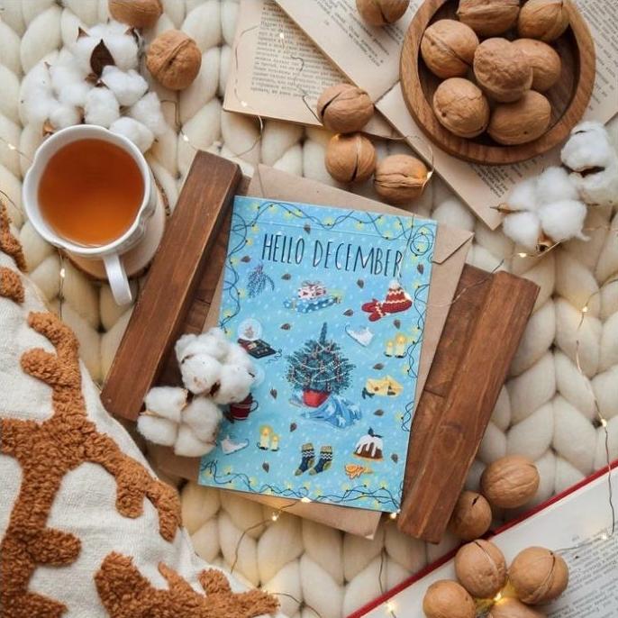 Это важно. Стикерпак А5 "Привет, декабрь"