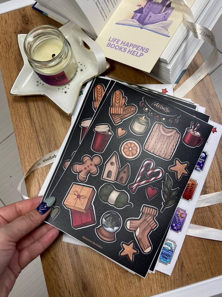 Это важно. Стикерпак А5 "Рождественский"