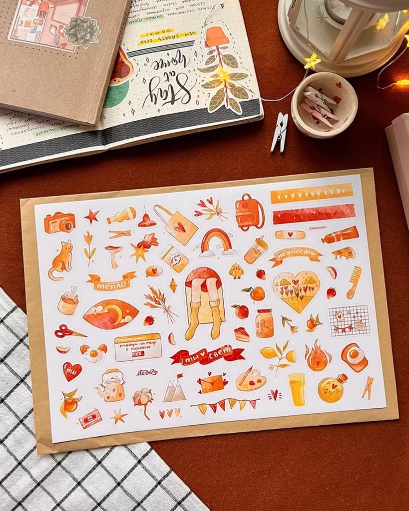 Это важно. Стикерпак А4 "Ты свет"