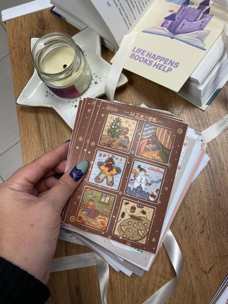 Это важно. Стикерпак А6 "Winter"