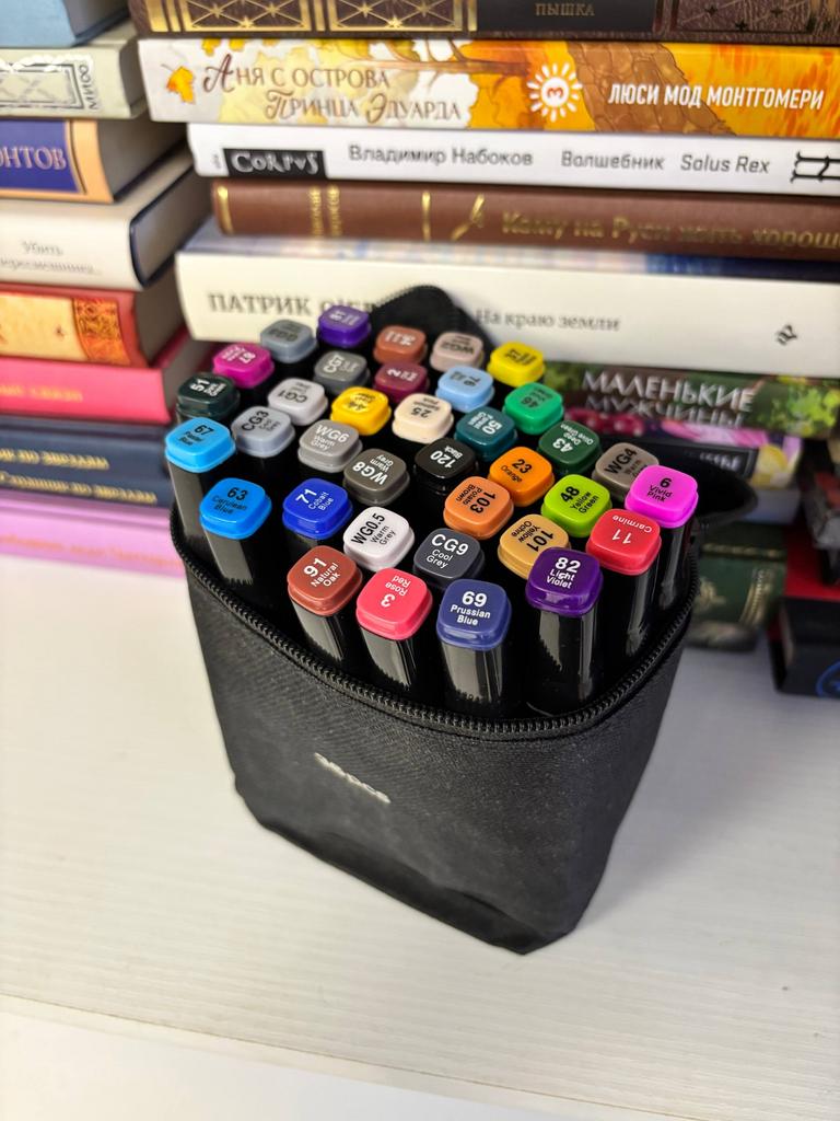 Набор маркеров (36 шт) в чехле