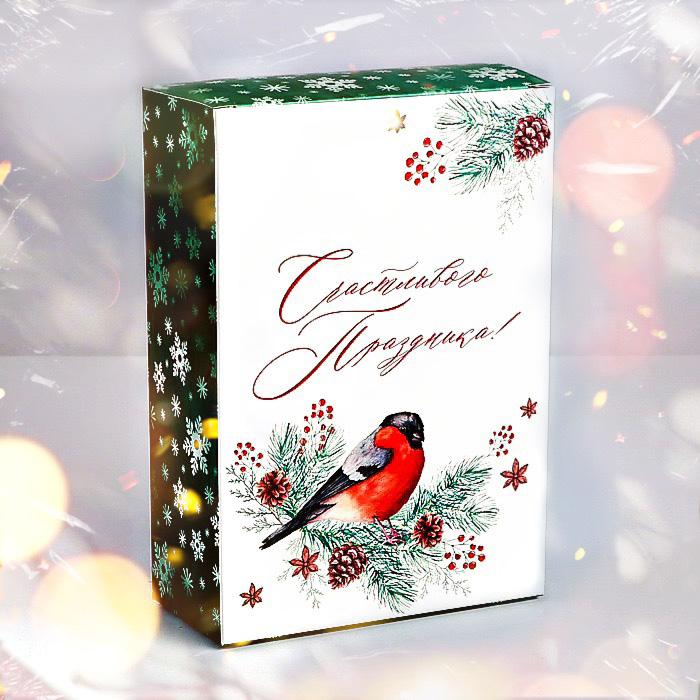 Счастливого праздника - снегири