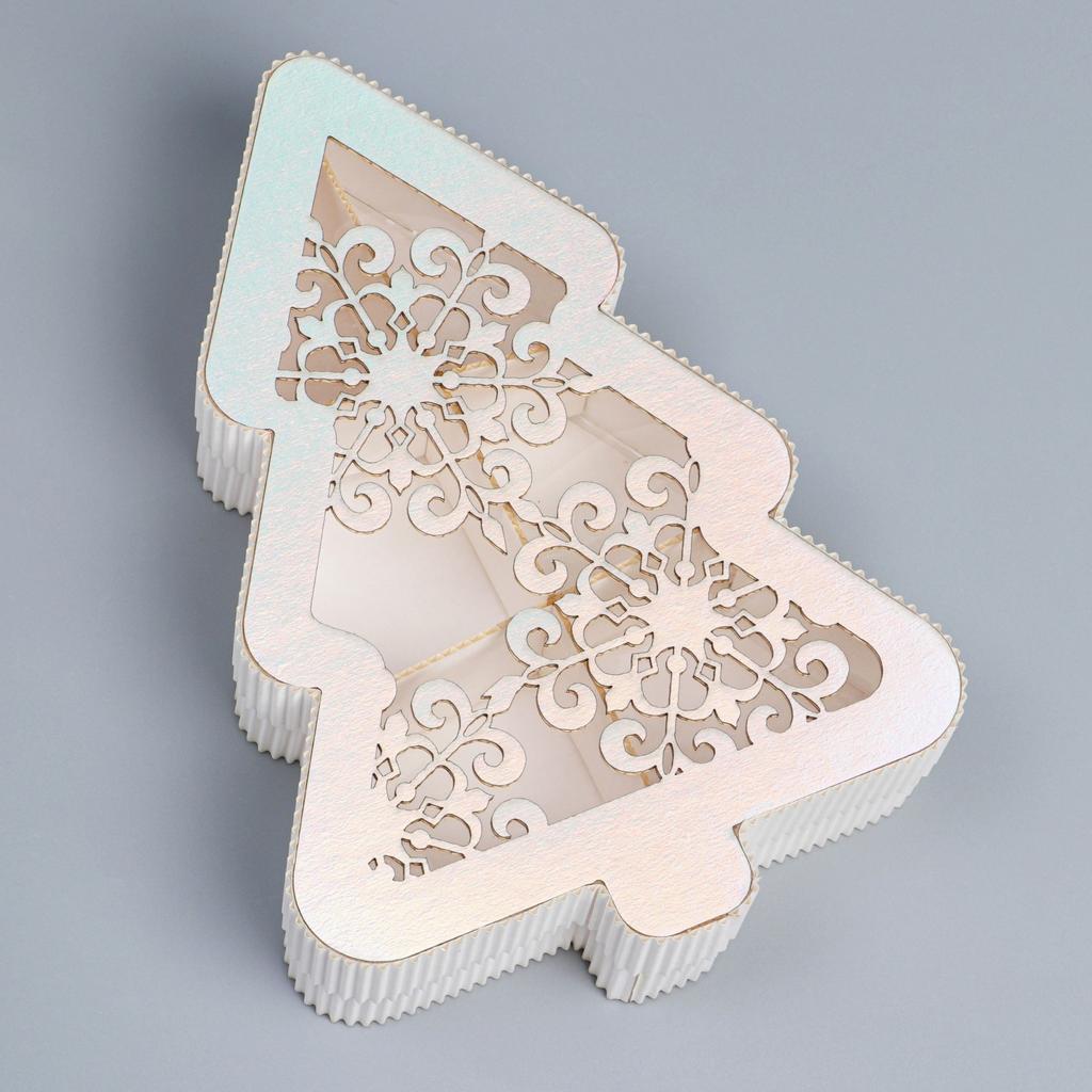 Ёлочка фигурная голографическая