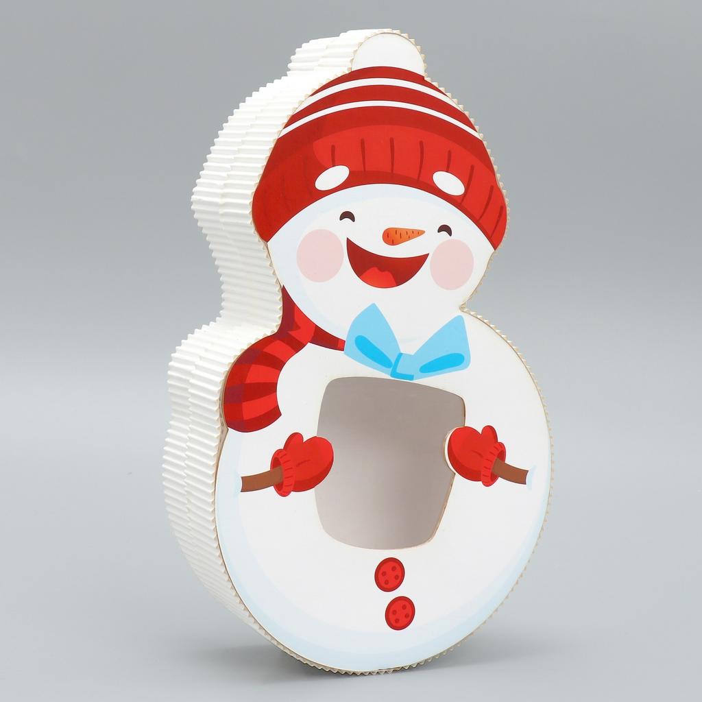 Снеговик фигурный