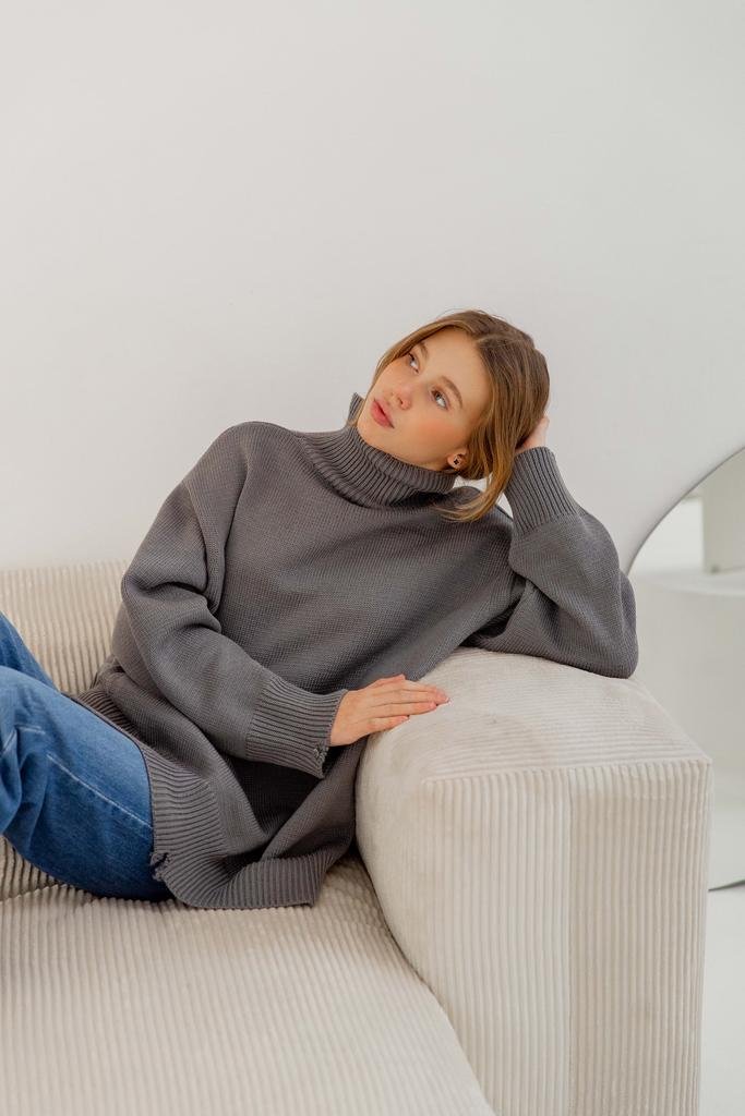 Свитер женский в цвете GREY